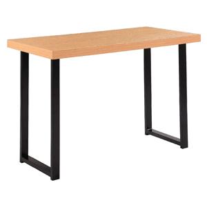 Escritorio Lucas Madera/Negro 75x120x60 Cm