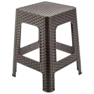 Piso Tavarua taupe polipropileno apilable 44.9cm Reyplast