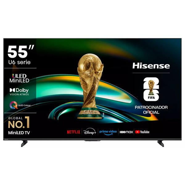 Mini Led Smart Tv 55\" 4k Uhd 55u6qv
