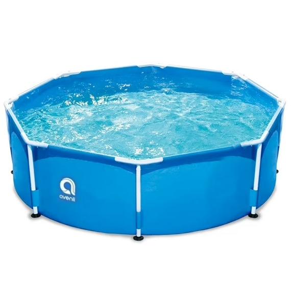Piscina Estructural 4383 Litros 76x300 Cm Celeste Avenli