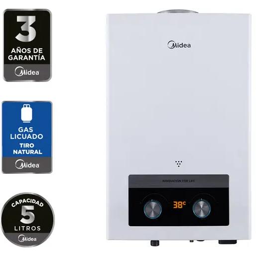 Calefont Mgwh5-10mdnclw-gl 5 Lt Tiro Natural Gas Licuado