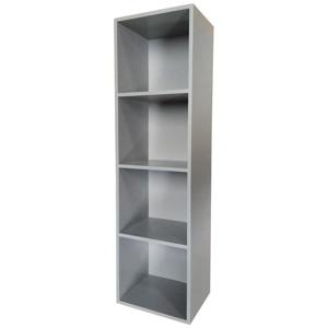 Librero 4 Niveles Gris M+Design