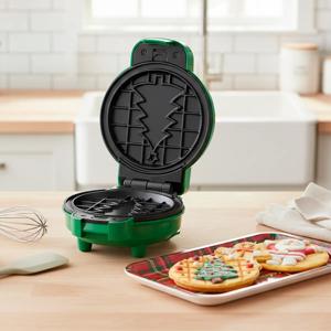 Waflera Y Máquina De Galletas Navideñas Con 3 Diseños RECCO