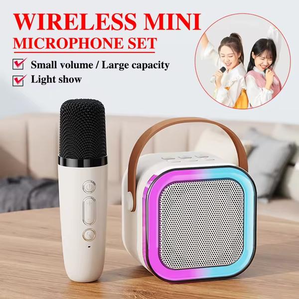 Parlante Bluetooth Con Micrófono Karaoke