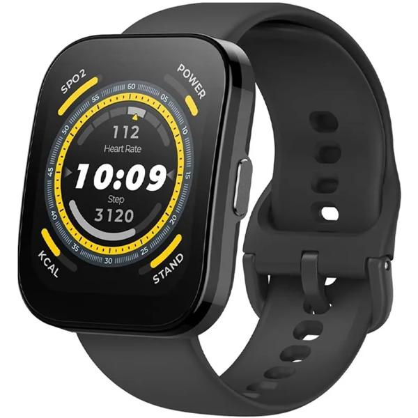 Reloj Inteligente Amazfit Smartwatch Bip 5 Negro Gps, Alexa, Recibe Llamadas