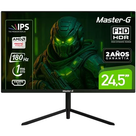 Monitor Gamer 24,5" FHD IPS HDR 180Hz 1Ms MGMG2440P Master-G