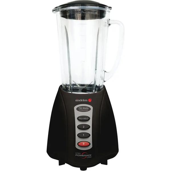 Licuadora 1,8 litros L-2000 negro Sindelen 750W