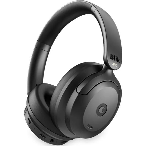 Audífonos Bluetooth Blik Soul900 Cancelación De Ruido 60 Hrs Color Negro