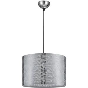 Lámpara colgar 1L E27 Geométrica inox Abitare