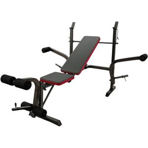 Maquina Banco Multifuncional Gimnasio Soporte Pesas 200kg Negro
