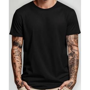 Polera Premium Algodón 100% Manga Corta Basico Estampar