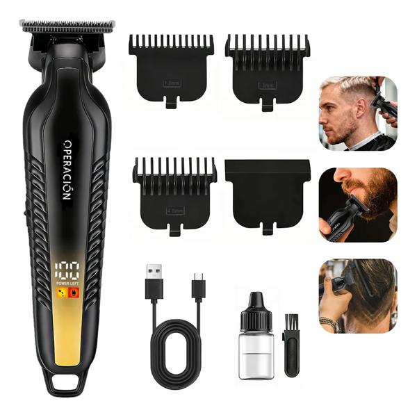 Operacion Máquina Para Cortar Cabello Cortadora Inalámbrica