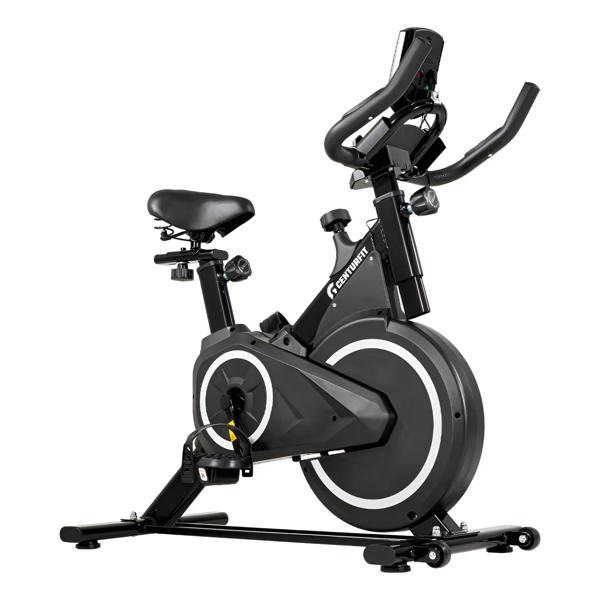 Bicicleta Spinning Centurfit 20 Kg Monitor Pulso Resistencia Ajustable