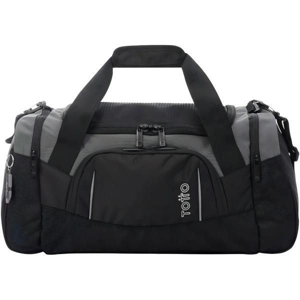 Bolso De Viaje Totto Deportivo Color Gris Oscuro