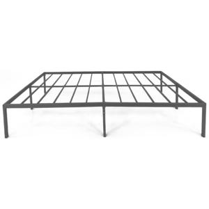 Cama Metálica Queen 2,5 Plaza 200x150x35,6cm Gris Airhouse