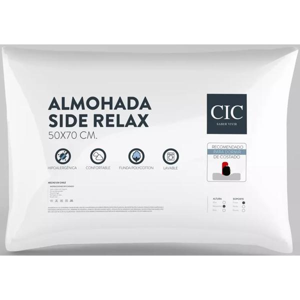 Almohada Fibra Side Relax Cic
