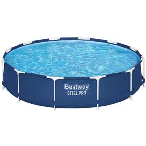 Piscina Estructural Redonda Steel Pro 366 X 76 Cm Bestway