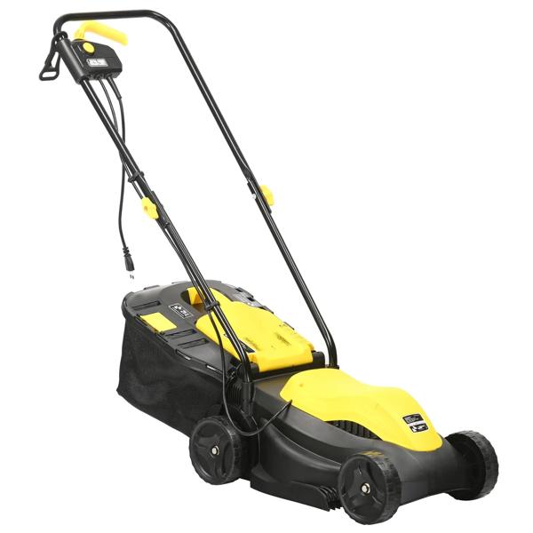 KARSON Cortadora Pasto Eléctrica 1000 W Amarillo/Negro