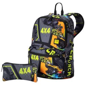 Kit Escolar Totto: Mochila + Estuche Resistente y Versátil Azul