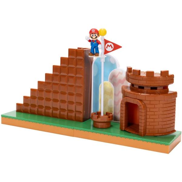 Set Diorama Ruta Nivel Completo - Super Mario Nintendo