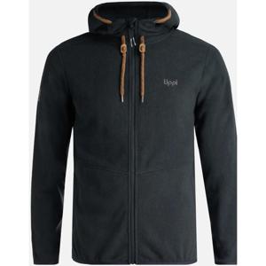 Polerón Teen Boy Stripes Nano-f Full Zip Negro Lippi I25