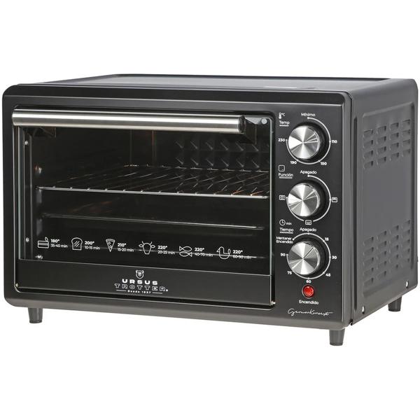 Horno Eléctrico 25 Litros Ursus Trotter Backofen Pro-b 1500w Color Negro