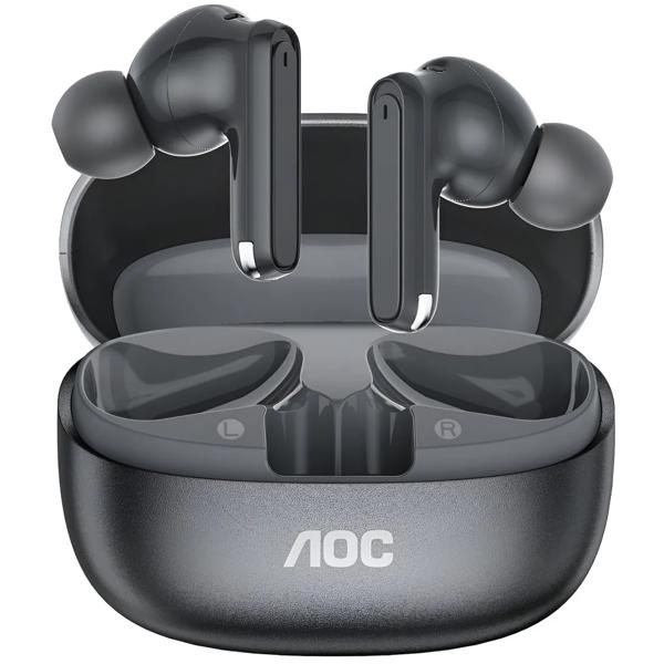 Audífonos Bluetooth AOC Act1511bl Ultra Ligero Negro