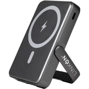 Bateria Externa Cargador iPhone Portatil Linkon Magsafe Aluminio Color Gris Abs 10000 Mah