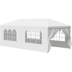 Toldo Pérgola Con Cortinas 3x6 M