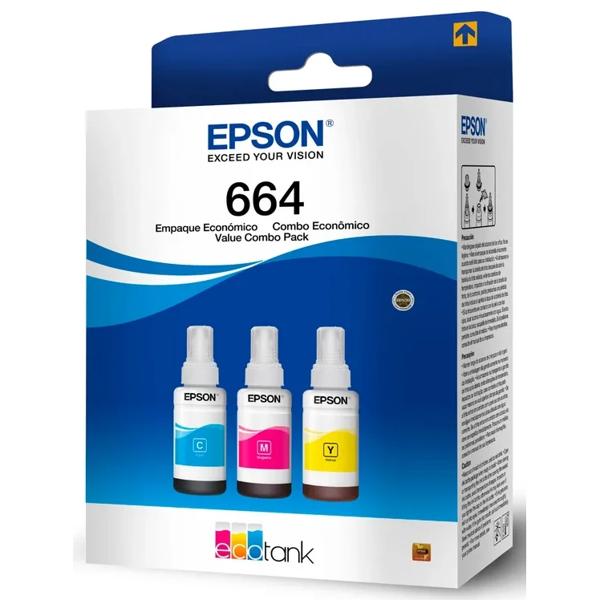 Pack Botellas Epson T664 Cma