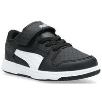 Zapatilla Niño Puma Rebound Layup Lo Negro