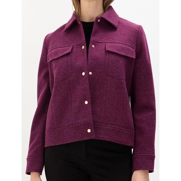 Chaqueta Corta de Muflón con Bolsillo de Tapeta Magriffe