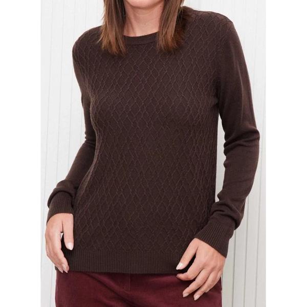 Sweater con Textura Frontal y Largo Hi-Low