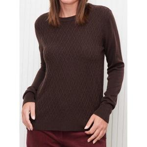 Sweater con Textura Frontal y Largo Hi-Low