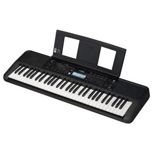 Teclado musical Yamaha PSRE383 61 teclas negro