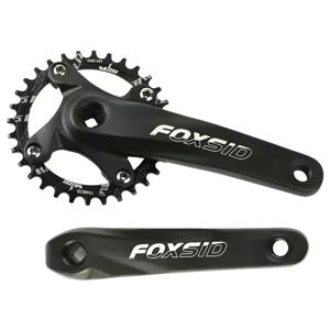 Biela de Bicicleta Foxsid con Orificio Cuadrado y Piñón