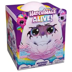 Mascota virtual de juguete Hatchimals Huevo Pufficorn multicolor