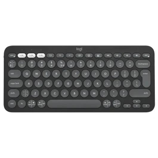Logitech Pebble Keys 2 K380s Teclado Bluetooth Multi-device Grafito Español