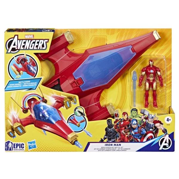 Figura de Acción Iron Man Jet de Combate