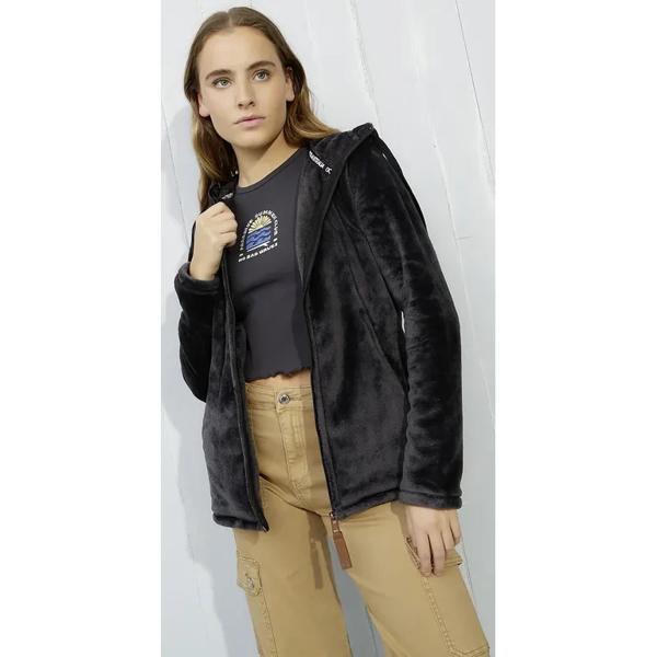 Polerón Polar Mujer Manga Larga con Gorro