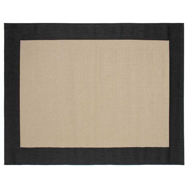 Alfombra Flatweave Flox taupe 180x120 cm