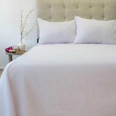 Juego de Sábanas Doral 2 Plazas Lisas 210 Hilos Rosado