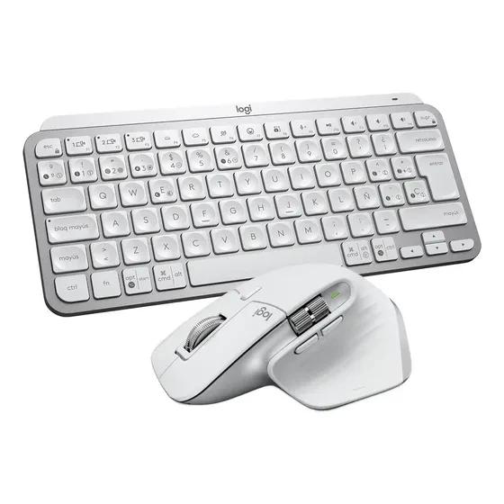 Kit Logitech Teclado MX Keys Mini + Mouse MX Master 3S Gris