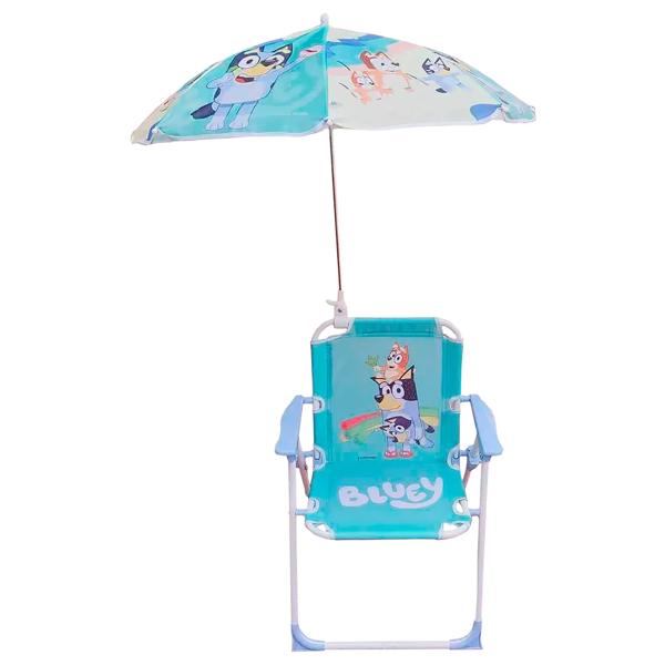 Silla director con quitasol Bluey