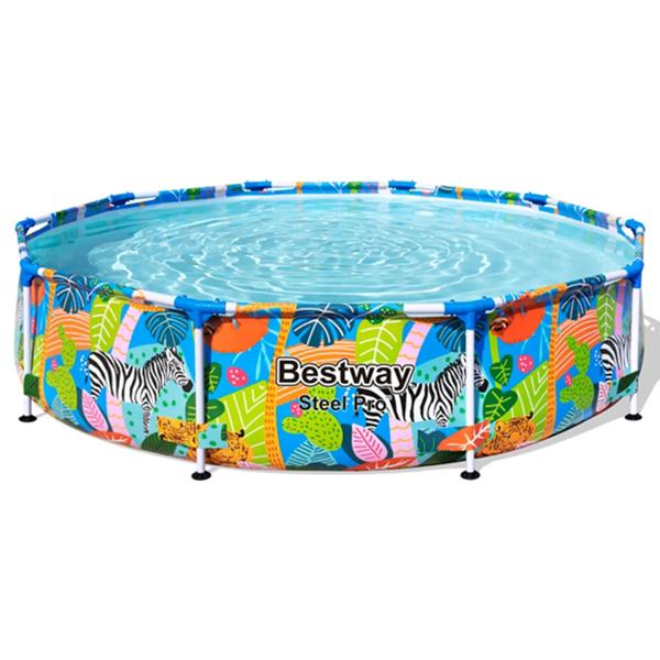 Piscina estructural 305x66 cm 4062 litros animales Bestway