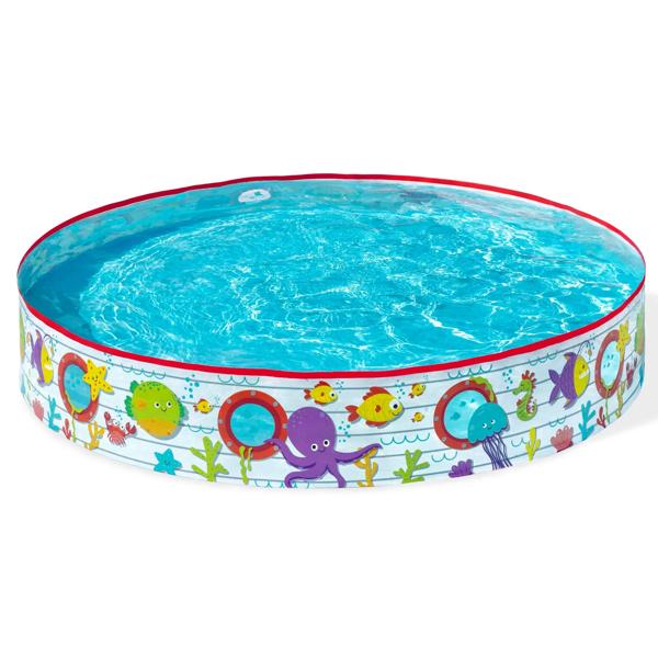 Piscina redonda 152 cm 435 L Fondo mar