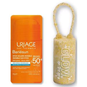 Protector Solar Bariésun Stick Invisible SPF50+ con Funda Glow 18g Uriage