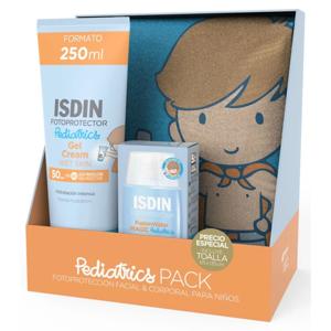 Set ISDIN Fotoprotección Facial y Corporal Pediatrics SPF50 + Toalla de Regalo