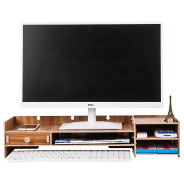 Soporte Monitor Organizador Escritorio 63.5 cm