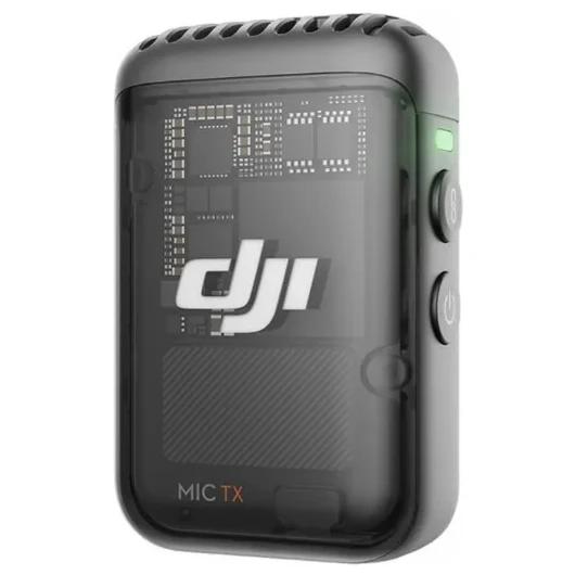 Transmisor Dji Mic 2 Inalámbrico Micrófono Color Negro